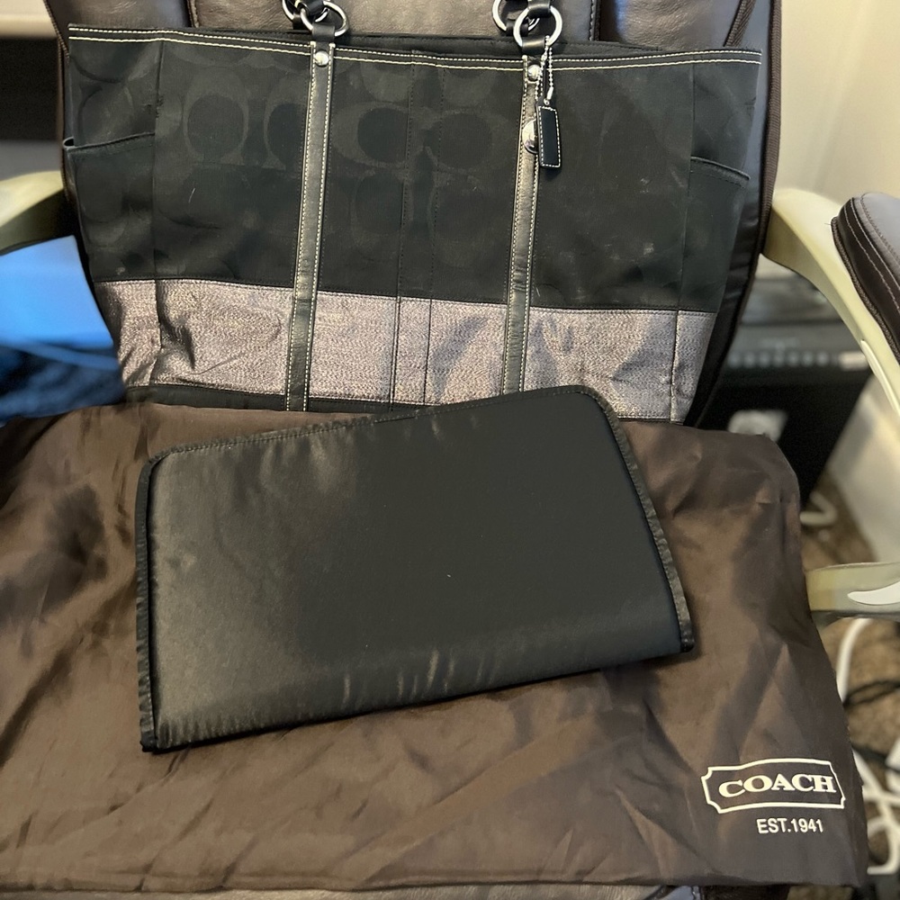 Coach Diaper/Brief Case